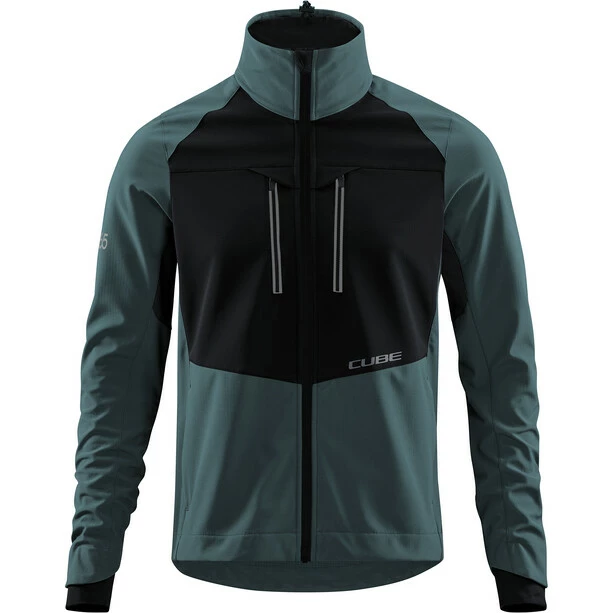 Cube Blackline 365 Softshell Jacke Herren Schwarz/grau 1 Cube Blackline 365 Softshell Jacke Herren Schwarz/grau