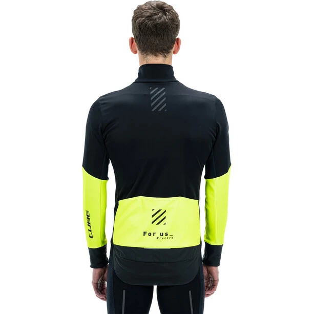 Cube Blackline Safety Softshell Jacke Herren Schwarz/gelb 3 Cube Blackline Safety Softshell Jacke Herren Schwarz/gelb – Bild 3