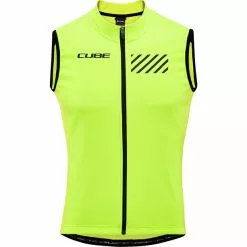 Cube Blackline Safety Softshell Weste Herren Gelb
