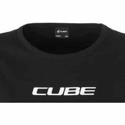 Cube Organic T-Shirt Classic Logo Damen Schwarz -Günstiges Fahrradjacken Geschäft cube organic t shirt classic logo women black 2