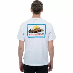 Cube Organic T-Shirt Herren Weiß -Günstiges Fahrradjacken Geschäft cube organic t shirt men landscape white 4
