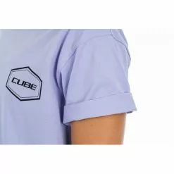 Cube Organic T-Shirt Damen Lila -Günstiges Fahrradjacken Geschäft cube organic t shirt women fichtel mountains violet 5