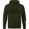 Cube Organic Hoodie Mit Reißverschluss Herren Oliv