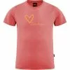 Cube Rookie Bicycle Love Organic T-Shirt Kinder Rot