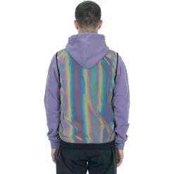 Cube Winddichte Sicherheitsweste Schwarz/bunt -Günstiges Fahrradjacken Geschäft cube safety wind vest rainbow reflective 3