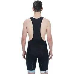 Cube Teamline Trägershorts Herren Schwarz -Günstiges Fahrradjacken Geschäft cube teamline bib shorts men blacknwhite 3