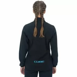 Cube Tour Jacke Damen Schwarz -Günstiges Fahrradjacken Geschäft cube tour jacket women blacknblue 3