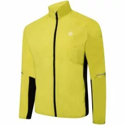 Dare 2b Ablaze II Windshell Jacke Herren Gelb -Günstiges Fahrradjacken Geschäft dare 2b ablaze ii windshell jacket men neon spring black 2