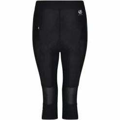 Dare 2b Worldly Gel Caprihose Damen Schwarz -Günstiges Fahrradjacken Geschäft dare 2b worldly gel capri women black 3