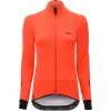 Dhb Aeron Deep Winter Softshell Jacke Damen Orange