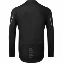 Dhb Aeron Tempo 3 Wasserdichte Jacke Herren Schwarz -Günstiges Fahrradjacken Geschäft dhb aeron tempo 3 waterproof jacket men black 2