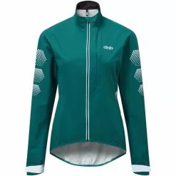 Dhb Flashlight Waterproof Jacke Damen Petrol