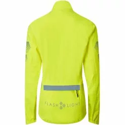 Dhb Flashlight Wasserdichte Jacke Damen Gelb -Günstiges Fahrradjacken Geschäft dhb flashlight waterproof jacket women fluro yellow 3