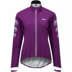 Dhb Flashlight Waterproof Jacke Damen Lila