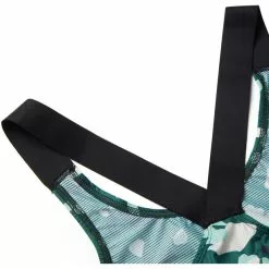 Dhb Moda Hochgeschnittene Trägershorts Damen Petrol/schwarz -Günstiges Fahrradjacken Geschäft dhb moda high cut bib shorts women atlantic deep 5