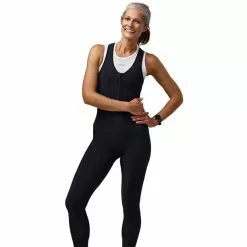 Dhb Moda Winter Trägerhose Damen Schwarz -Günstiges Fahrradjacken Geschäft dhb moda winter bib tights women black 4