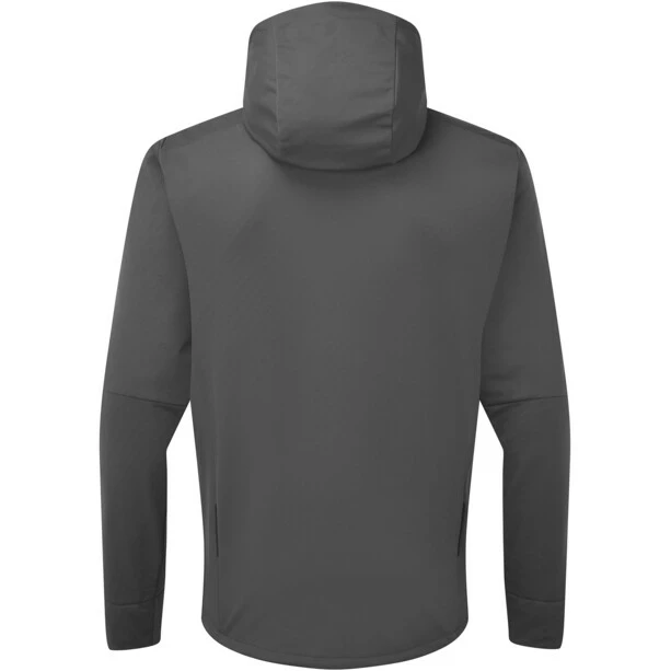 Dhb Trail Softshell Kapuzenjacke Herren Grau 2 Dhb Trail Softshell Kapuzenjacke Herren Grau – Bild 2