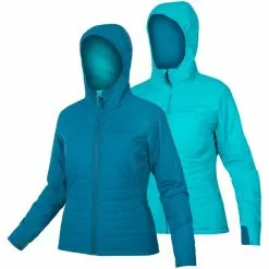 Endura Hummvee FlipJak Wendejacke Damen Petrol/türkis