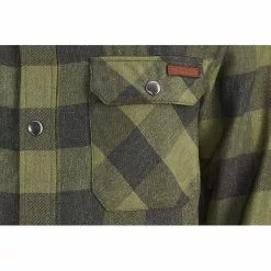 Endura Hummvee Langarm Flanellhemd Herren Oliv -Günstiges Fahrradjacken Geschäft endura hummvee ls flannel shirt men bottle green 3