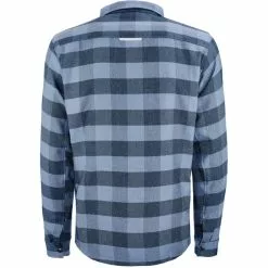 Endura Hummvee Langarm Flanellhemd Herren Blau -Günstiges Fahrradjacken Geschäft endura hummvee ls flannel shirt men ensign blue 4