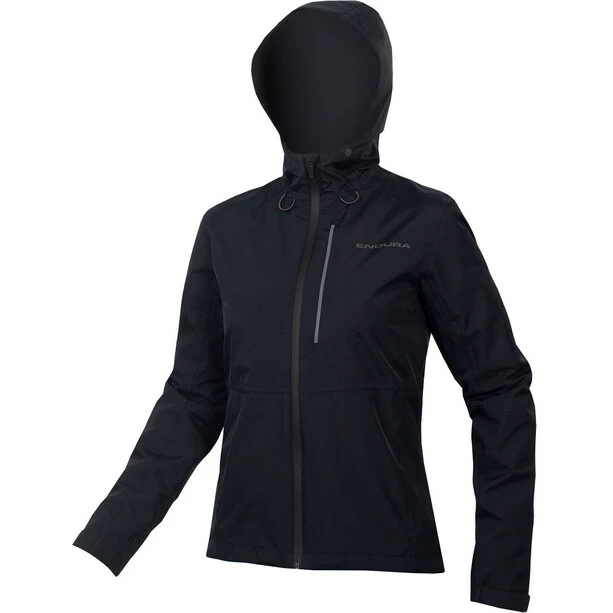 Endura Hummvee Wasserdichte Kapuzenjacke Damen Schwarz 1 Endura Hummvee Wasserdichte Kapuzenjacke Damen Schwarz