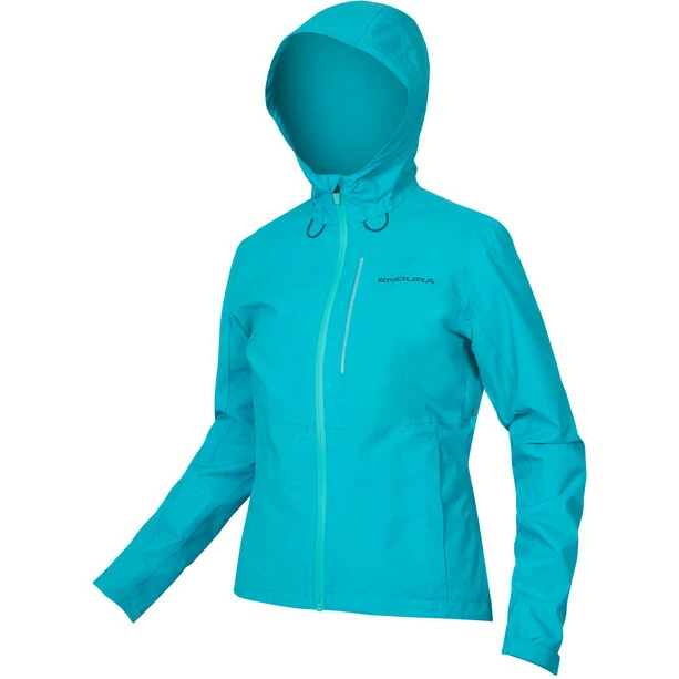 Endura Hummvee Wasserdichte Kapuzenjacke Damen Türkis 1 Endura Hummvee Wasserdichte Kapuzenjacke Damen Türkis