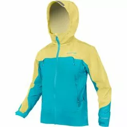 Endura MT500 II Wasserdichte Jacke Herren Gelb/türkis