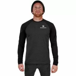 Endura One Clan Raglan Langarmshirt Herren Grau/schwarz