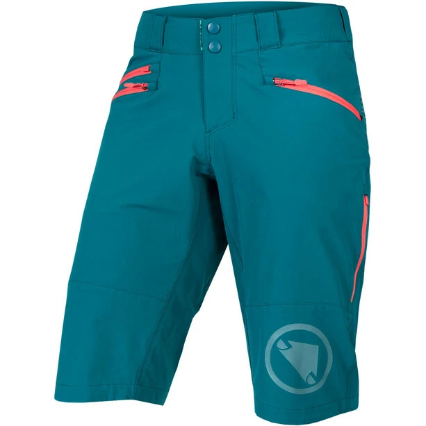 Endura SingleTrack II Shorts Damen Petrol 1 Endura SingleTrack II Shorts Damen Petrol