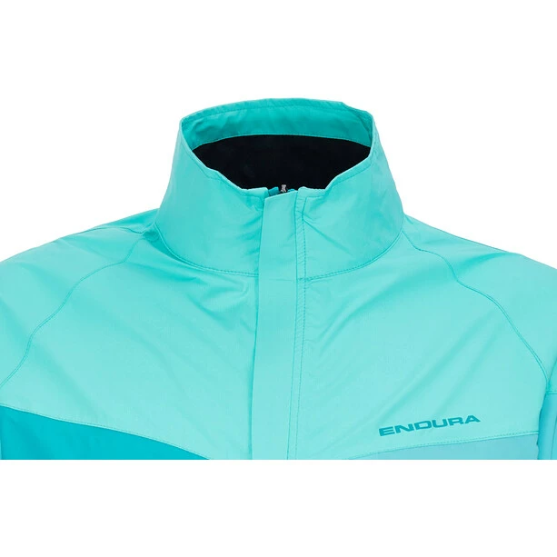 Endura Urban Luminite II Jacke Damen Türkis 2 Endura Urban Luminite II Jacke Damen Türkis – Bild 2