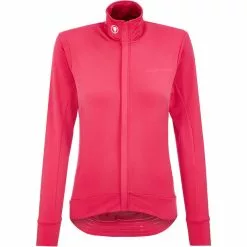 Endura Xtract Roubaix Langarm Trikot Damen Pink