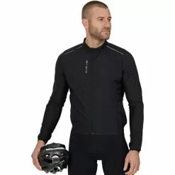 Endurance Bike Elite X1 Leichte Windjacke Herren Schwarz -Günstiges Fahrradjacken Geschäft endurance bike elite x1 lightweight wind jacket men black 3