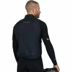 Endurance Bike Elite X1 Leichte Windweste Herren Schwarz -Günstiges Fahrradjacken Geschäft endurance bike elite x1 lightweight wind vest men black 4
