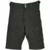 Endurance Jamal 2-in-1 Fahrrad/MTB Shorts Herren Schwarz