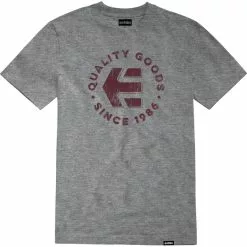 Etnies Since 1986 Kurzarm Tee Herren Grau
