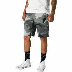 Fox Essex Camo 2.0 Shorts Herren Grau -Günstiges Fahrradjacken Geschäft fox essex camo 20 shorts men black camo 3