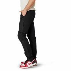 Fox Essex Stretch Slim-Fit Hose Herren Schwarz -Günstiges Fahrradjacken Geschäft fox essex stretch slim pants men black black 3