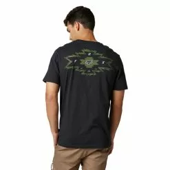 Fox Full Flux Premium Kurzarm Tee Herren Schwarz -Günstiges Fahrradjacken Geschäft fox full flux premium ss tee men black 3