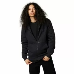 Fox Geology Sasquatch Fleecepullover Herren Schwarz -Günstiges Fahrradjacken Geschäft fox geology sasquatch fleece pullover men black 4