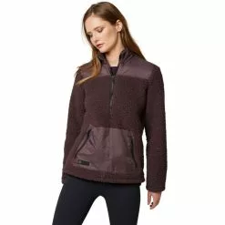 Fox Geology Sherpa Pullover Herren Lila