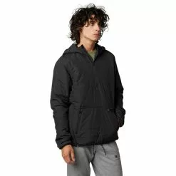 Fox Howell Puffy Anorak Mit Kapuze Herren Schwarz