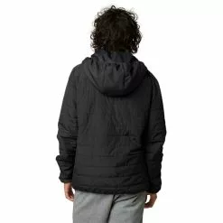 Fox Howell Puffy Anorak Mit Kapuze Herren Schwarz -Günstiges Fahrradjacken Geschäft fox howell puffy hooded anorak men black 3