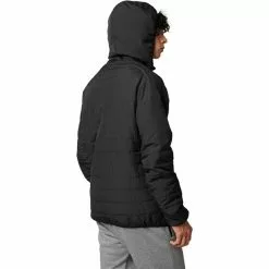 Fox Howell Puffy Anorak Mit Kapuze Herren Schwarz -Günstiges Fahrradjacken Geschäft fox howell puffy hooded anorak men black 4