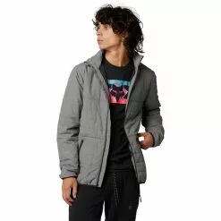 Fox Howell Puffy Jacke Herren Grau 7 Fox Howell Puffy Jacke Herren Grau -Günstiges Fahrradjacken Geschäft fox howell puffy jacket men dark grey 4