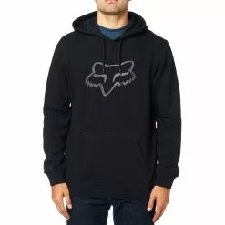 Fox Legacy Foxhead Fleece Pullover Herren Schwarz -Günstiges Fahrradjacken Geschäft fox legacy foxhead fleece pullover herren black black 3