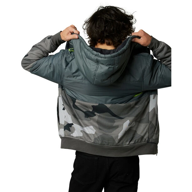 Fox Lindon Sasquatch Fleece Pullover Herren Schwarz 3 Fox Lindon Sasquatch Fleece Pullover Herren Schwarz – Bild 3