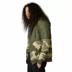 Fox Lindon Sasquatch Fleece Pullover Herren Oliv -Günstiges Fahrradjacken Geschäft fox lindon sasquatch fleece pullover men olive camo 4