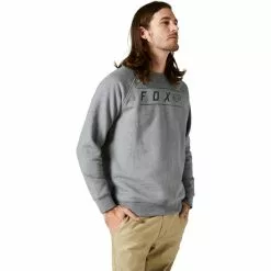 Fox Pinnacle Rundhals Fleece Herren Grau