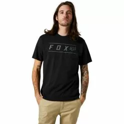 Fox Pinnacle Premium Kurzarm T-Shirt Herren Schwarz