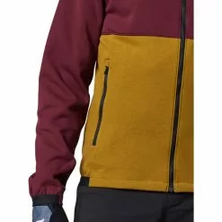Fox Ranger Fire Crew Fleecejacke Herren Rot/braun -Günstiges Fahrradjacken Geschäft fox ranger fire fleece crew jacket men dark maroon 5